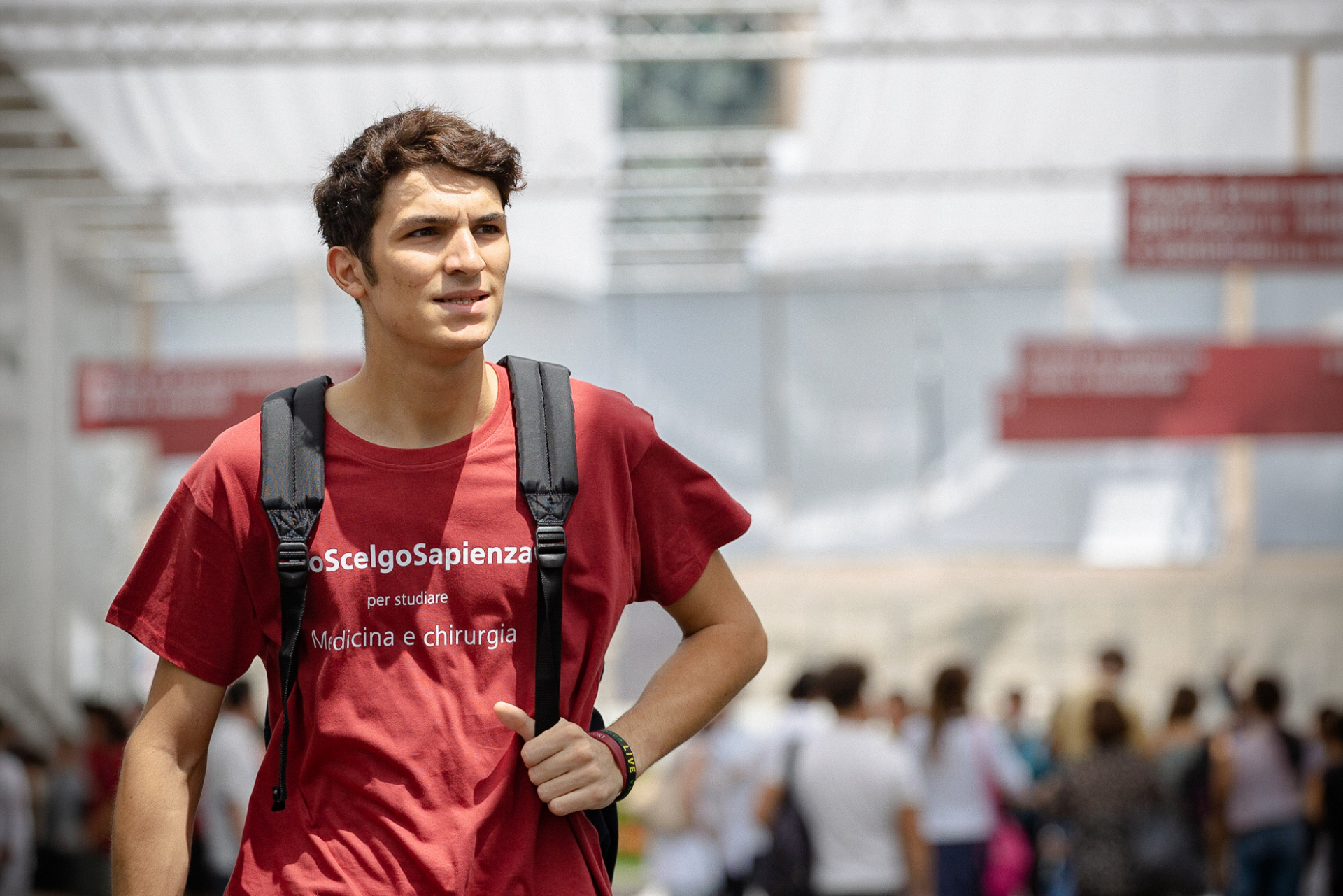 Fotografia corporate durante un evento universitario alla Sapienza di Roma, foto di Gian Luca Pallai