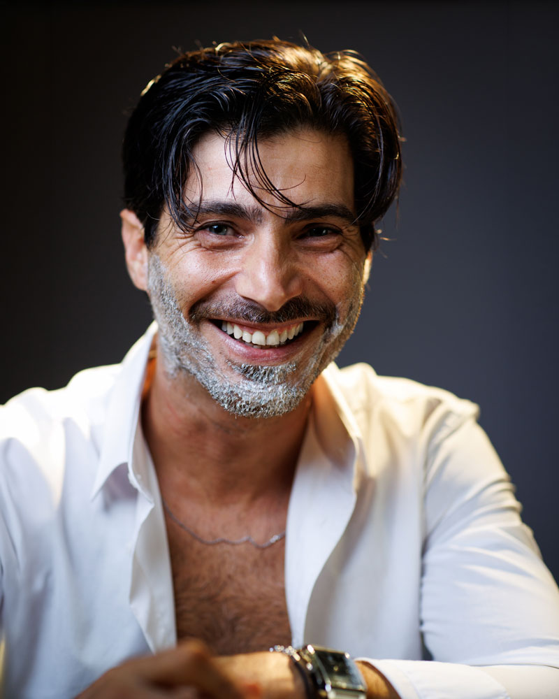 Rocco Dragone – headshot per casting – Gian Luca Pallai Headshot di Rocco Dragone per casting e book attoriale a Roma