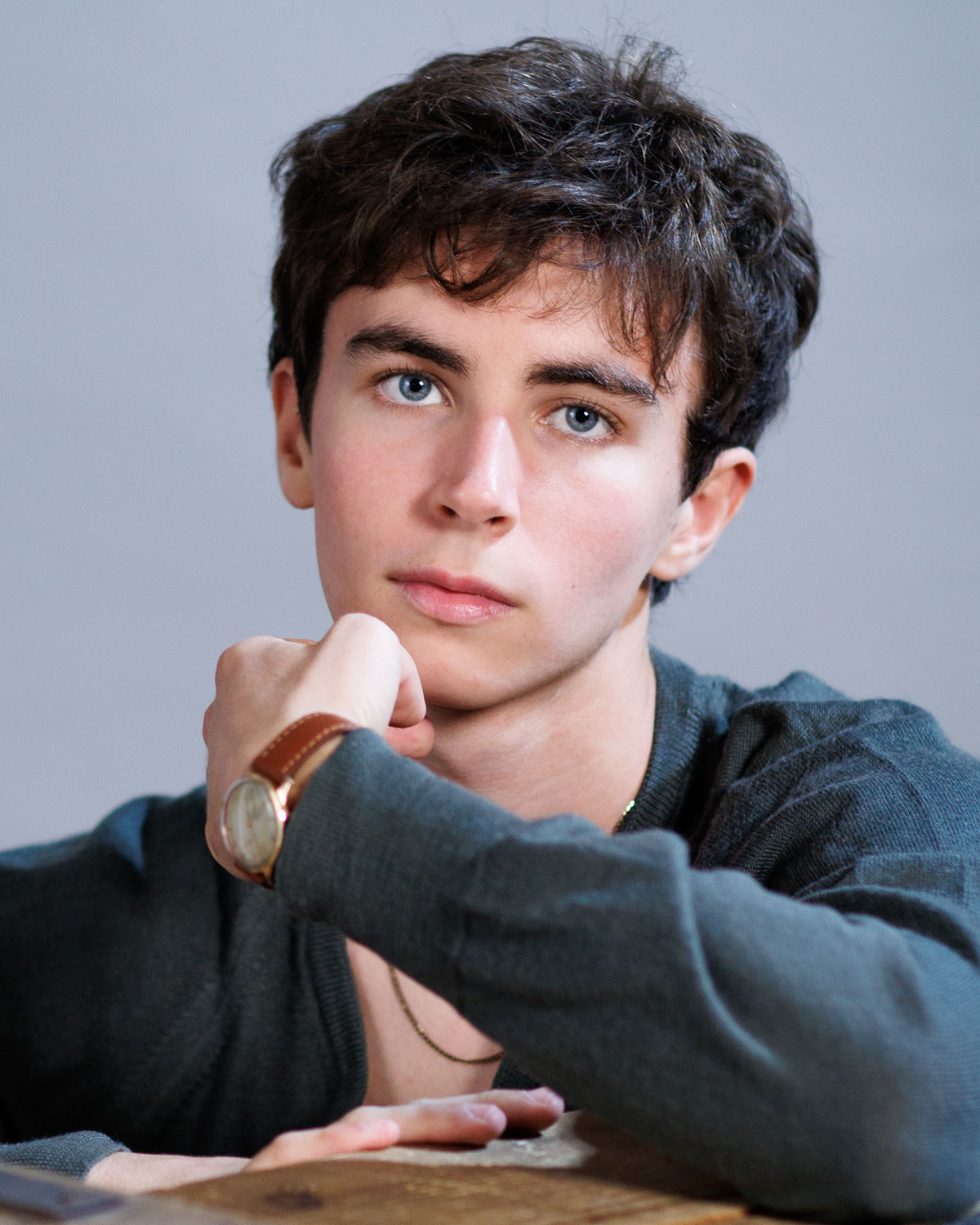 Simone Bemporad – headshot per casting – Gian Luca Pallai Headshot di Simone Bemporad per book attoriale e casting a Roma